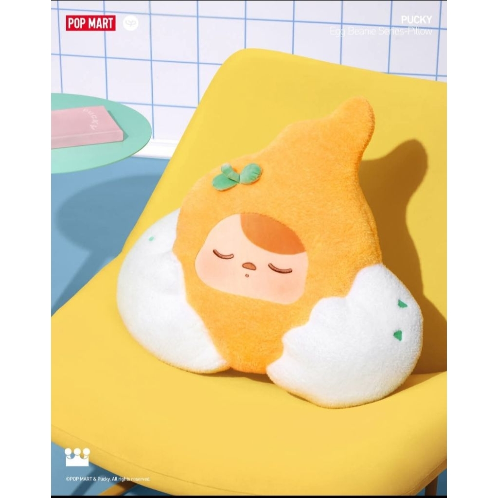 PUCKY Egg Beanie series pillow หมอนน้องpuckyพร้อมส่งจากไทย