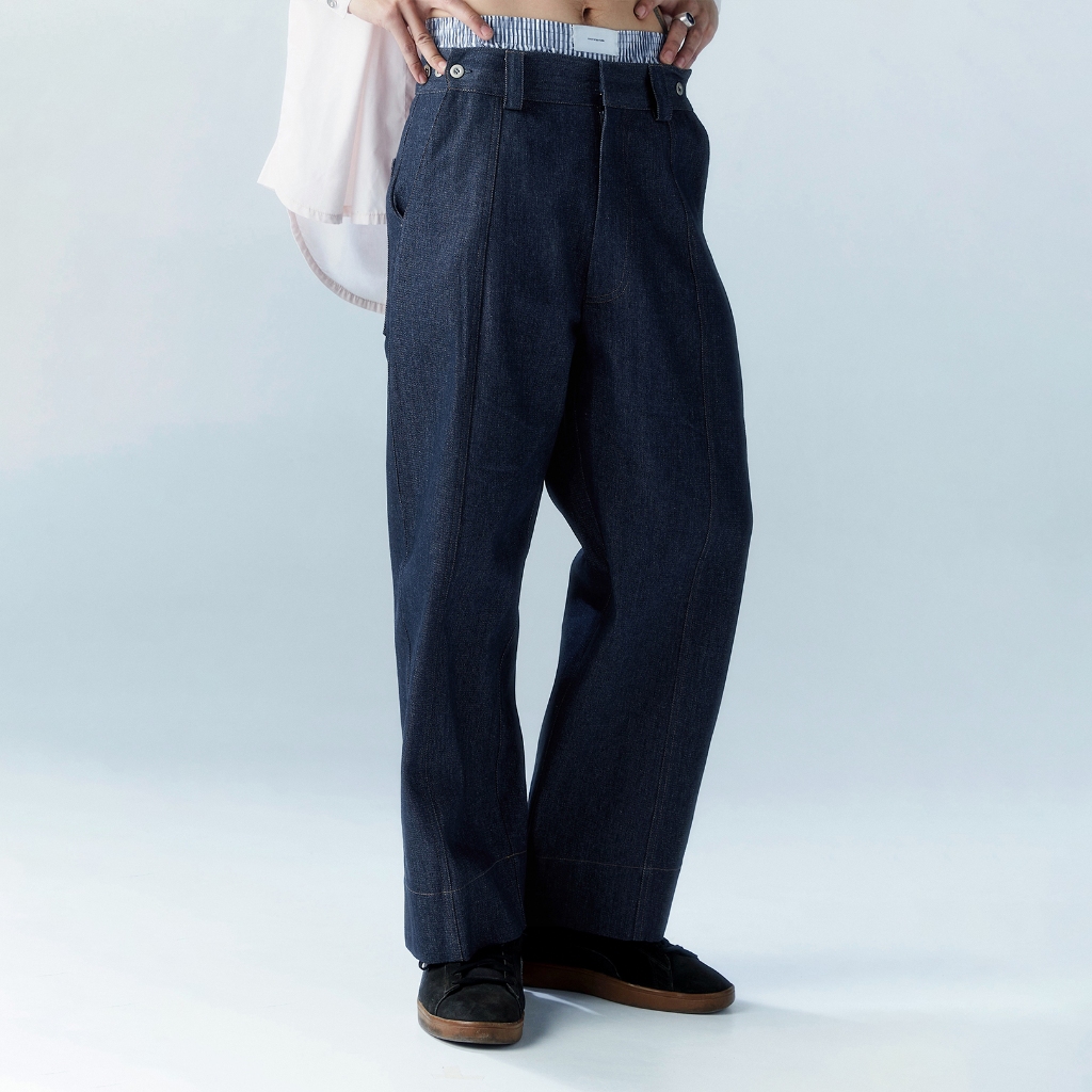 FOREVER JEANS (INDIGO) - กางเกงขายาว ทรงหลวม