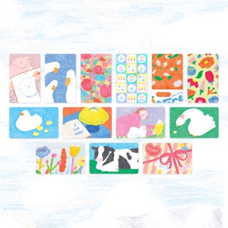 [defect ติดแล้วเหลือขอบ] สติกเกอร์ติดบัตร I do my blessed