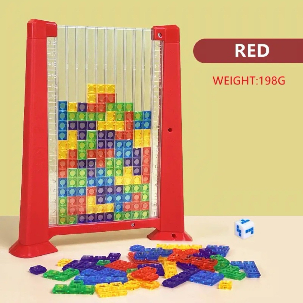 3D  Tetris blockปริศนาของเล่น,ของขวัญของเล่นปริศนาสำหรับเด็ก เล่นสนุกฝึกสมอง