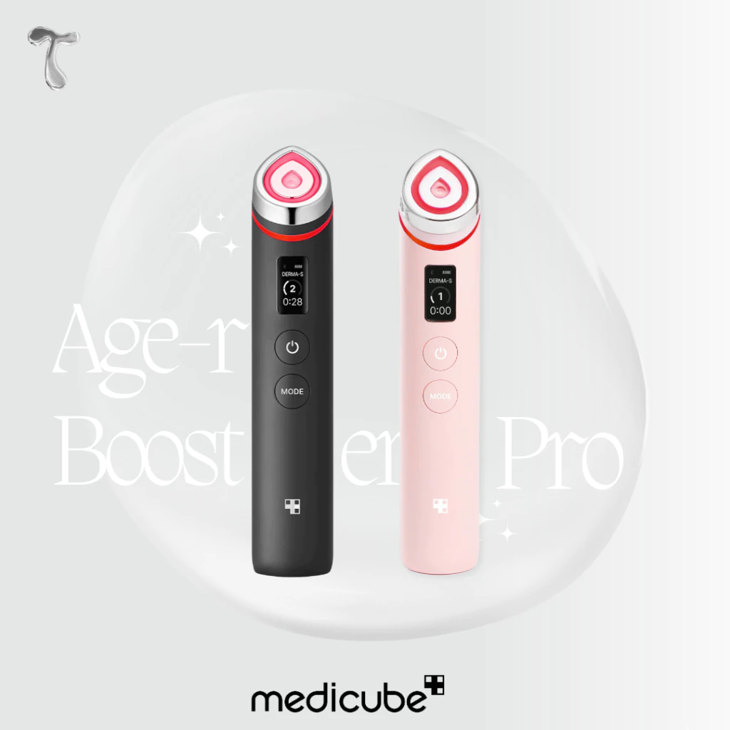 Medicube AGE-R Booster Pro 6-in-1เครื่องนวดหน้า ยกกระชับ skin care boost ผลักสกินแคร์