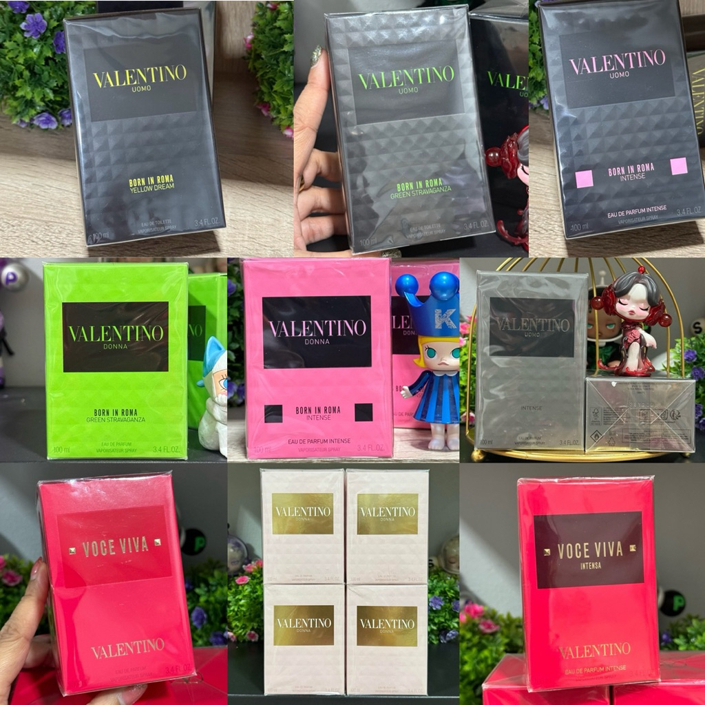 🧸กล่องซีล Valentino Uomo Intense / EDP 100ml. 💯แท้ล้าน%💯