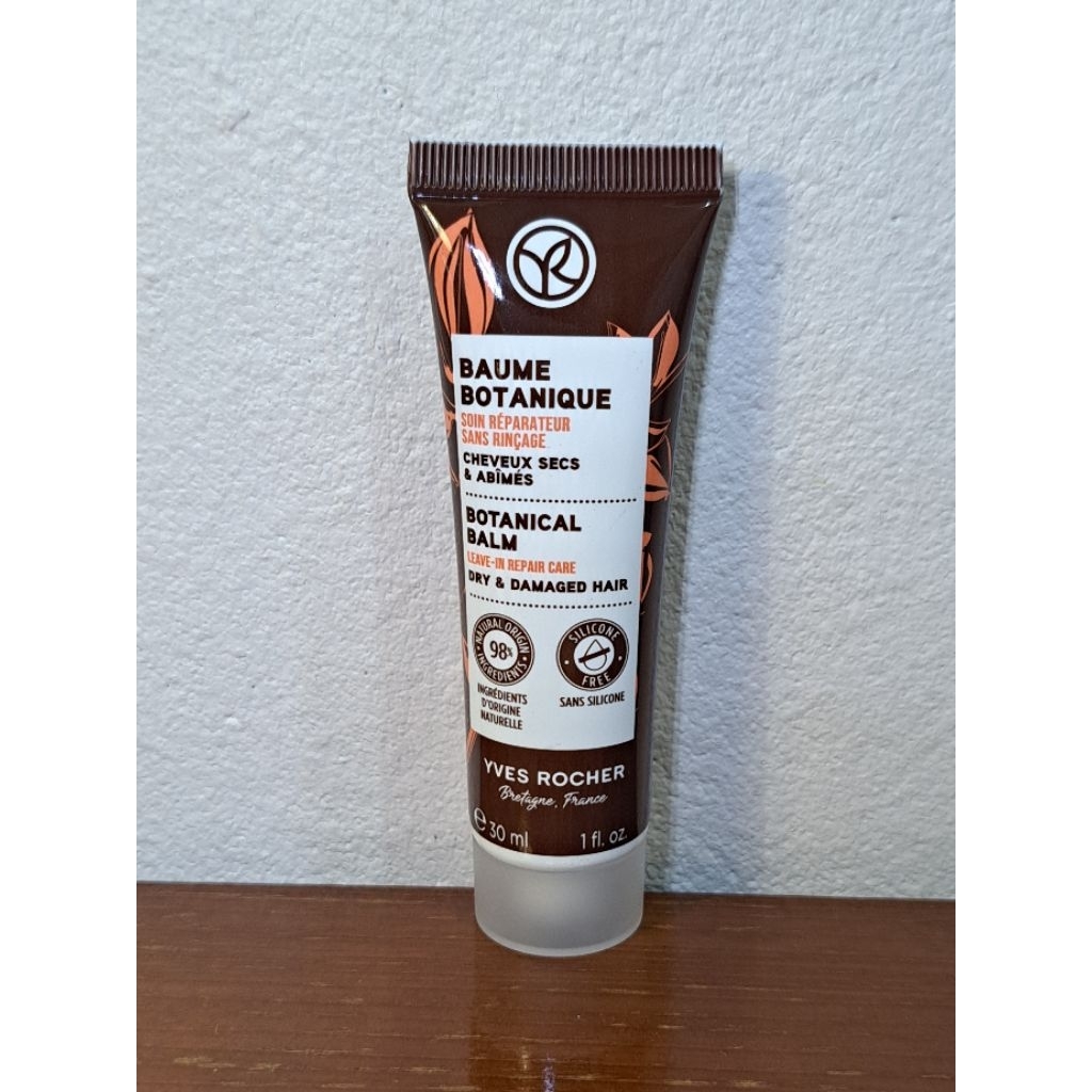 Yves Rocher Botanical Balm Dry & Damaged Hair 30 ml. อีฟ โรเช่ โบทานิคอล บาล์ม ลีฟ-อิน รีแพร์ แคร์ 30 มล.