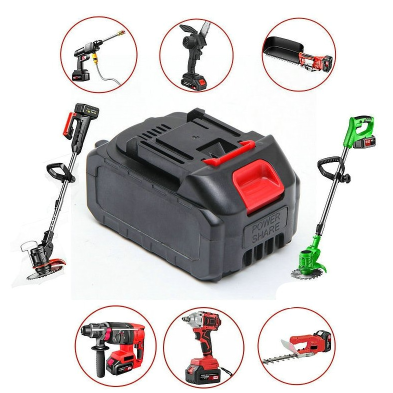 SS แบตเตอรี่ลิเธียม Li-ion Makita battery 60000mah แบตเตอรี่เครื่องตัดหญ้าไฟฟ้าไร้สาย แบตสว่านไร้สาย แบตเตอรี่ประแจไฟฟ้า
