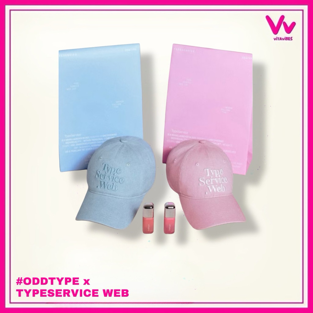 ODDTYPE x Typeservice - Oddtype Unseen Balloon Tint + Typeservice Web Cap Set