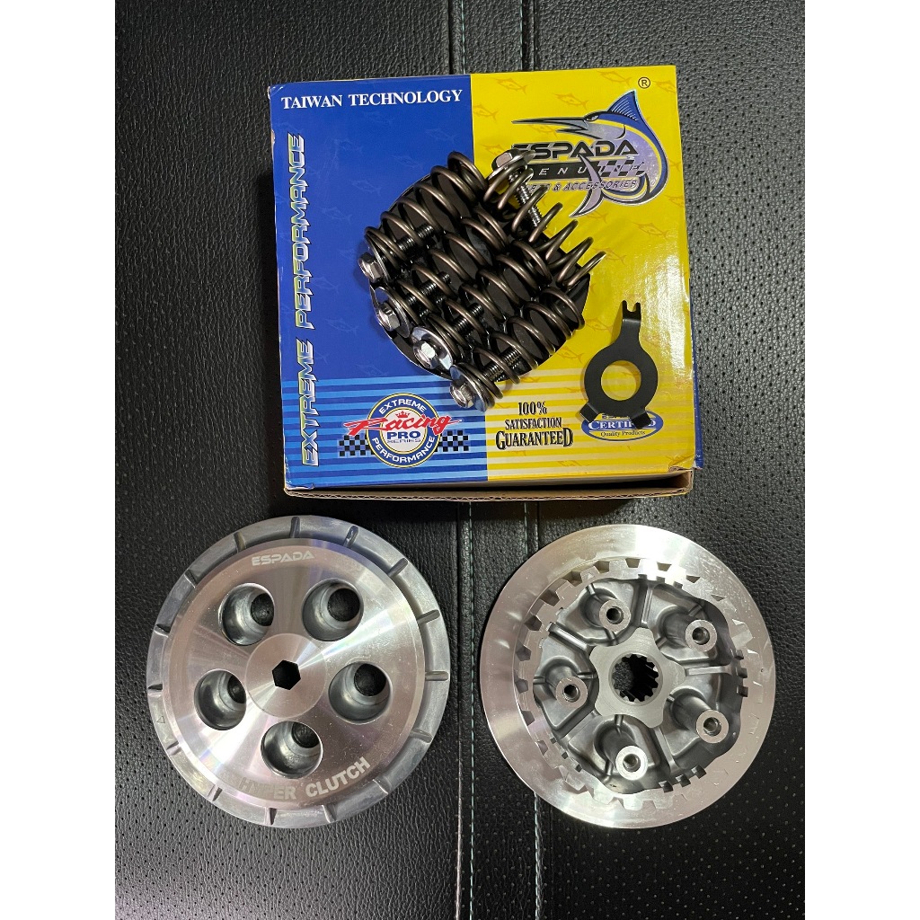 HYPERCLUTCH ชุดครัช 5 เสา ของแท้จากมาเลเซียสำหรับ Exciter155-150/MSLAZเก่า/R15เก่า/Exciter 155 ใส่ได้แต่มีเงื่อนไข