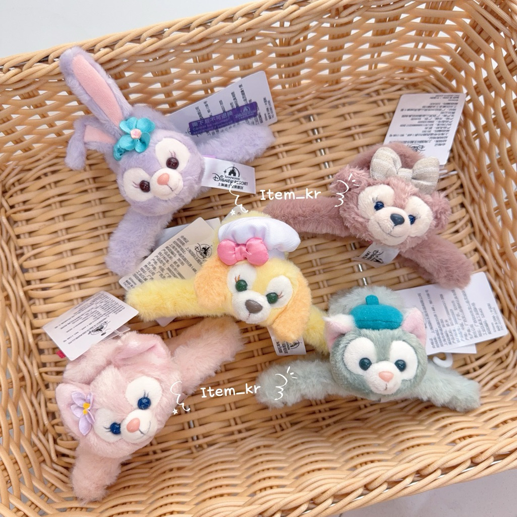 ♡พร้อมส่ง♡ 🎀กิ๊บหนีบผม duffy and friends hair accessories disneyland Shanghai🇨🇳