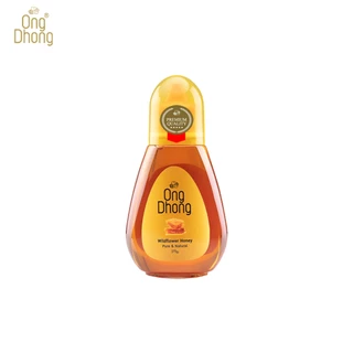Ong Dhong wildflower honey อองตอง น้ำผึ้งดอกไม้ป่า ขวดบีบ 275 กรัม