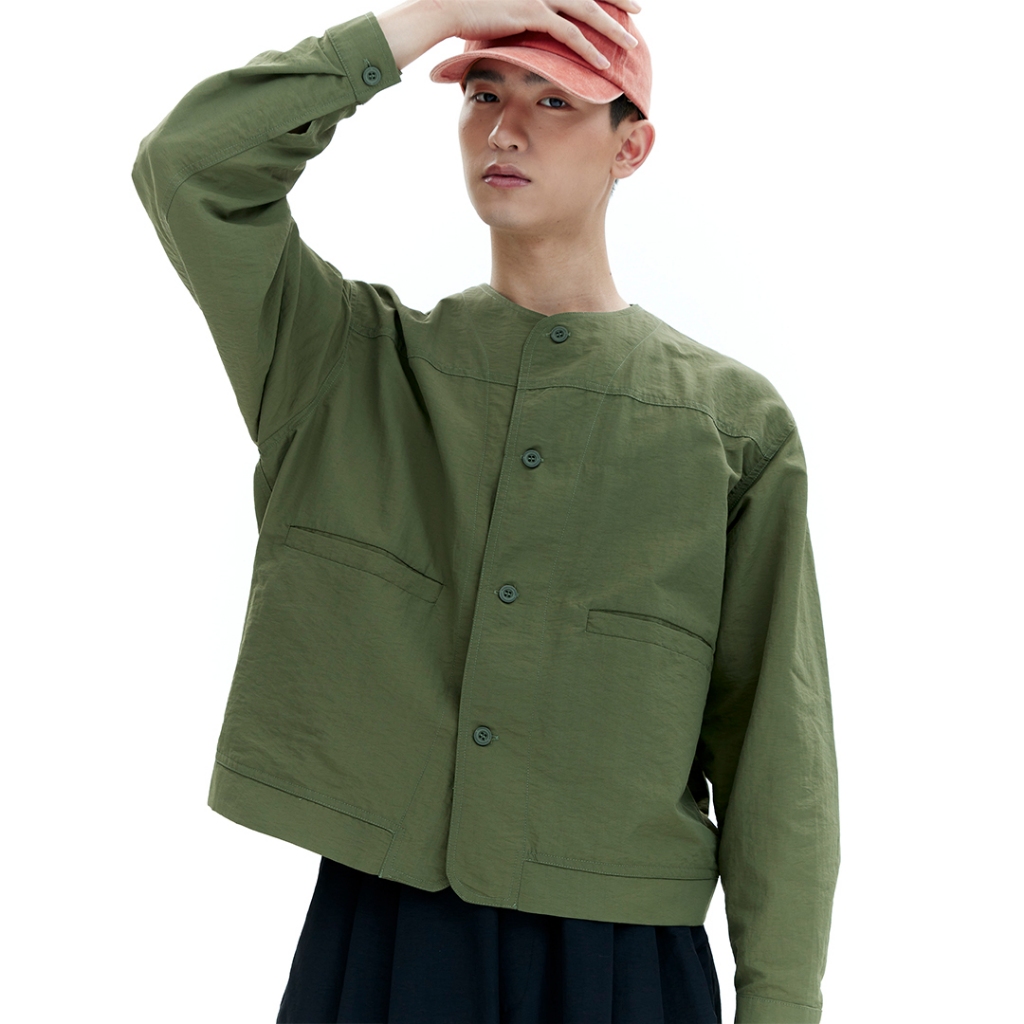 LOVERBOY JACKET (GREEN) – เสื้อแจ็คเก็ต ราคา ถูกที่สุด ดีลบีเคเค แกลเลอรีภาพที่ 3