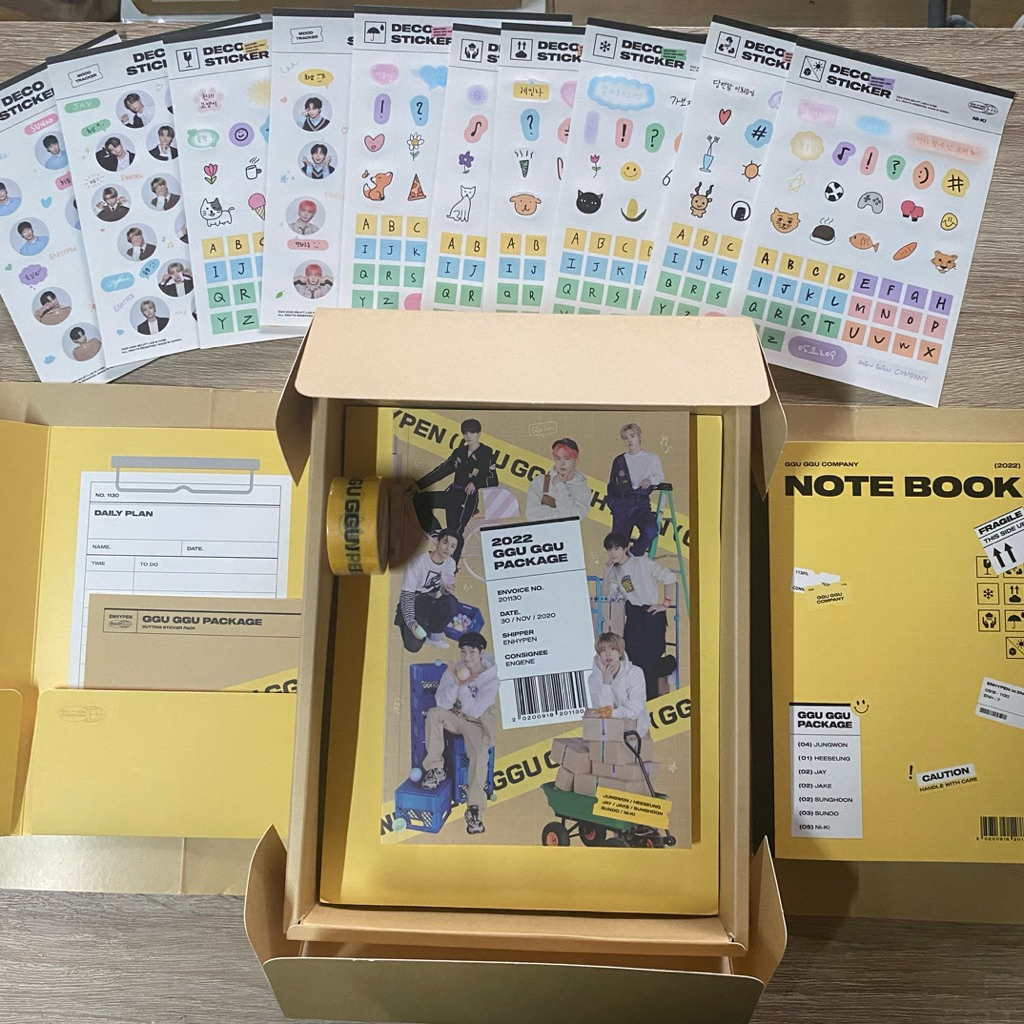 มือสอง [ENHYPEN] มีของตามรูป 2022 GGU GGU PACKAGE มีของตามรูป『GGU GGU COMPANY』#ENHYPEN
