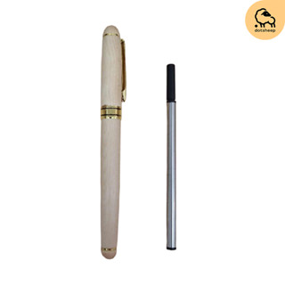 Dotsheep ไส้ปากกาไม้เมเปิ้ล หมึกเจล สีดำกับสีน้ำเงิน ** แพ็ค…