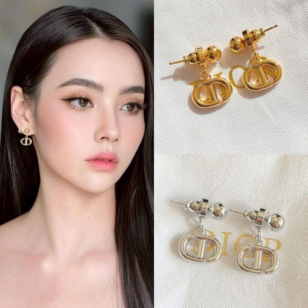 ต่างหู D งานวีไอพี งานสวย สินค้าพร้อมส่ง E049 E050