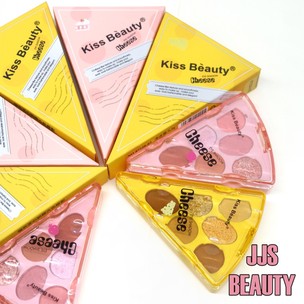 Kiss Beauty Cheese Eyeshadow Palette อายแชโดว์ชีส เนื้อชิมเมอร์ ให้เปลือกตามีสีสัน no.87220