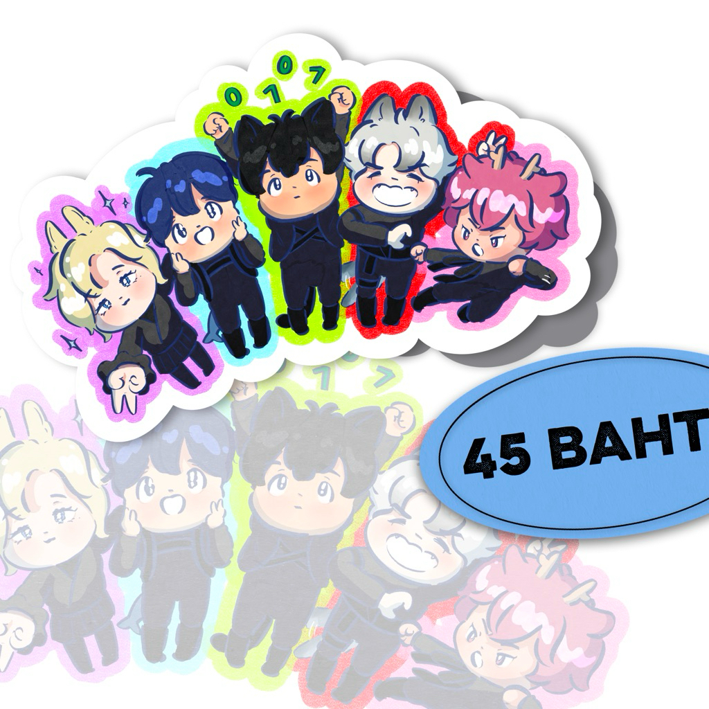 สติกเกอร์ fanart plave