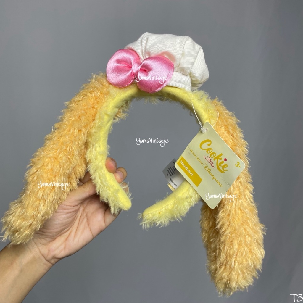 CookieAnn คาดผมดิสนีย์ Duffy and Friends มือสองลิขสิทธิ์แท้ Hong Kong DisneyLand คุ้กกี้เพื่อนดัฟฟี่