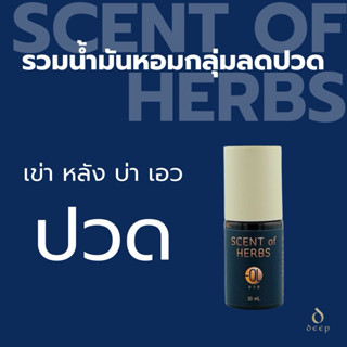 Scent of herbs - ขวด 30 มิล (Aroma Herbal ชื่อเดิม)