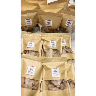 ข้าวเกรียบปลาทู 100 % พร้อมทาน โปรตีนสูง กรอบ บาง เคี้ยวเพลิน ห่อละ 100 กรัม