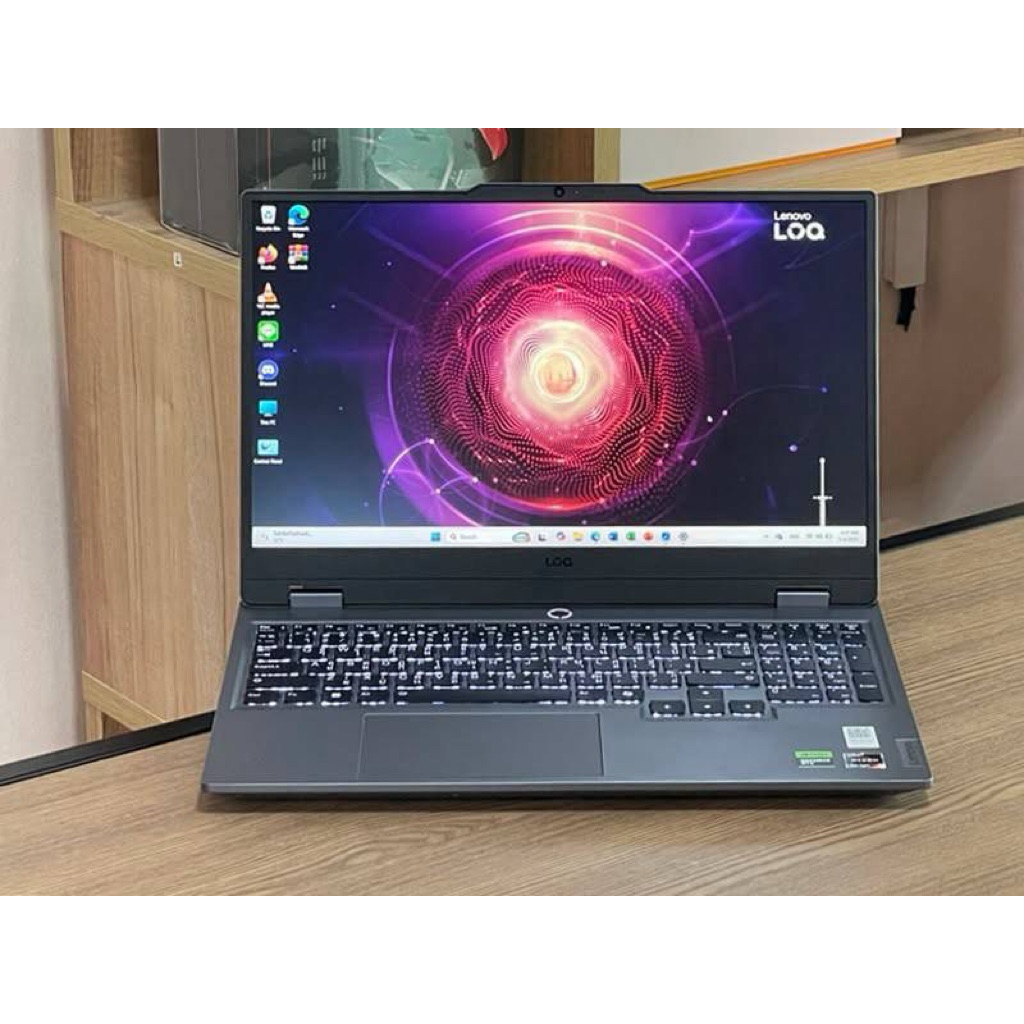 Lenovo LOQ 15ARP9-83JC003MTA AMD Ryzen 5 7235HS SSD512GB RAM24GB RTX 3050 (6GB GDDR6) เครื่องใหม่ตัว