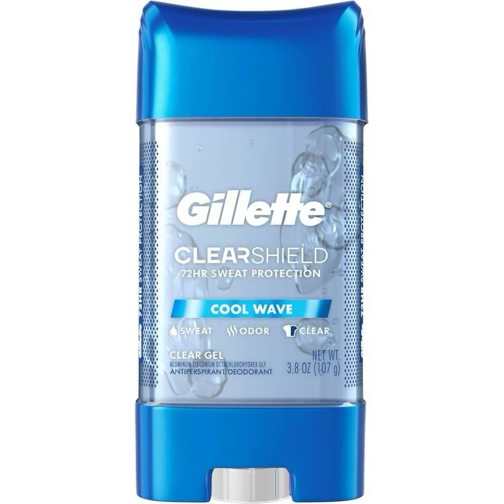 Gillette Clear Gel Clear Antiperspirant & Deodorant 107g/70ml exp 4/2/2027