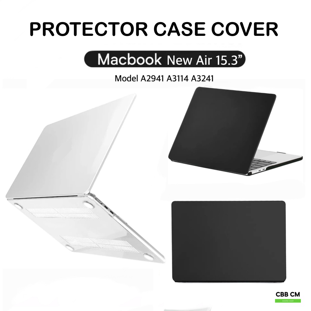เคสกันรอยแมคบุค สําหรับ Case Macbook New Air 15.3 M5 M4 M2 M3 A2941 A3114 A3241 A3448 2023-2026