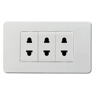 ชุดเต้ารับ 2 ขา 3 ช่อง SCHNEIDER S33426USM