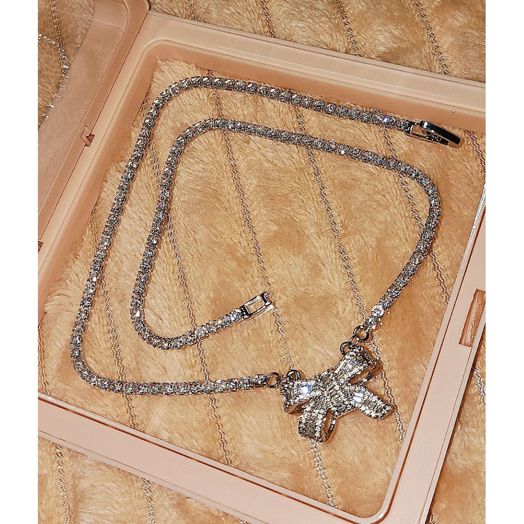 สร้อยคอพร้อมจี้เพชรCz AAA+