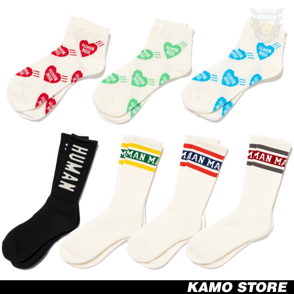 (พร้อมส่ง) ถุงเท้า HUMAN MADE Socks