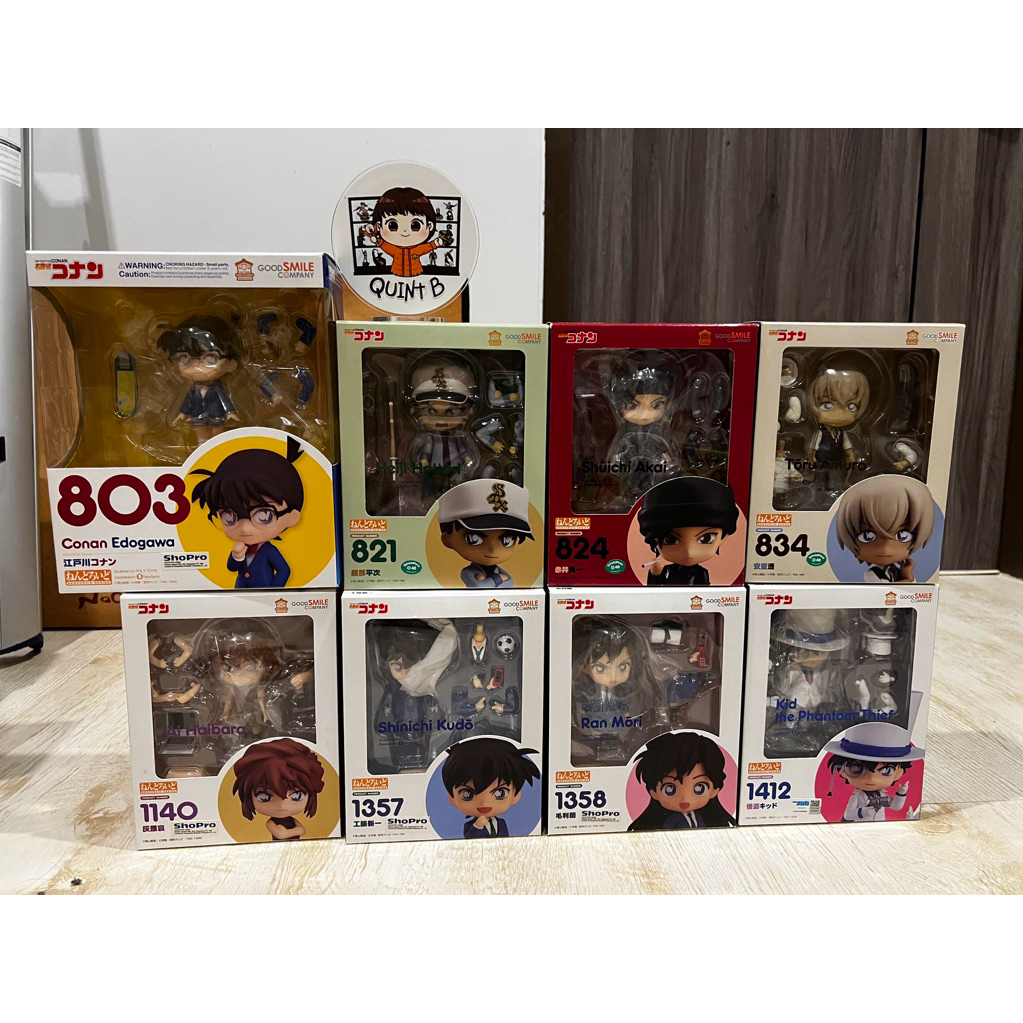 (มือ2) Nendoroid Detective Conan 803+821+824+834+1140+1357+1358+1412 Conan+Hattori+Akai+Amuro+Haibar