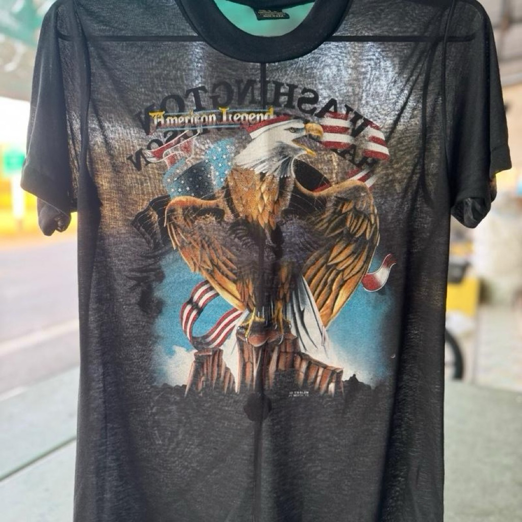 3D เสื้อผ้าบางมุ้งสีดำ สีขับผิว สกรีนลายหน้าหลังไม่มีตะเข็บข้าง