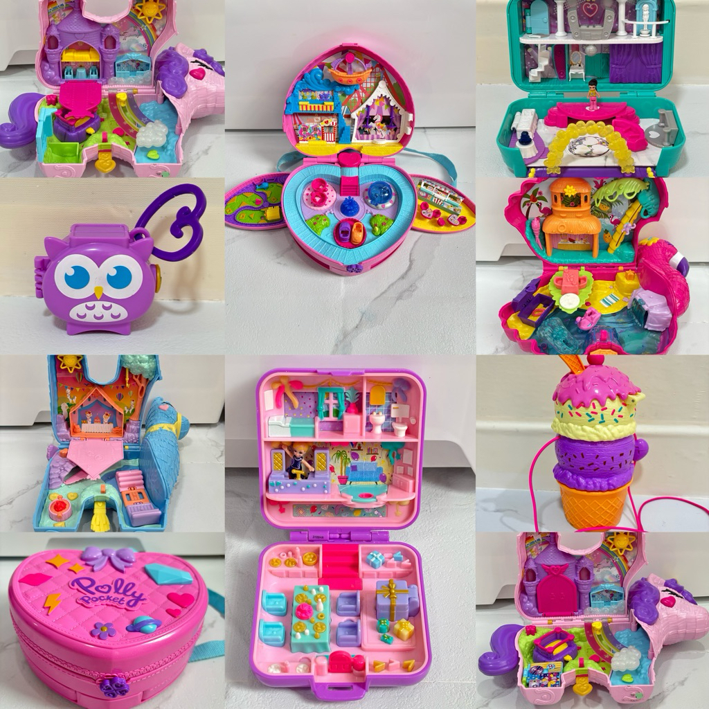 Polly pocket พอลลี่พ็อคเก็ตมือ2