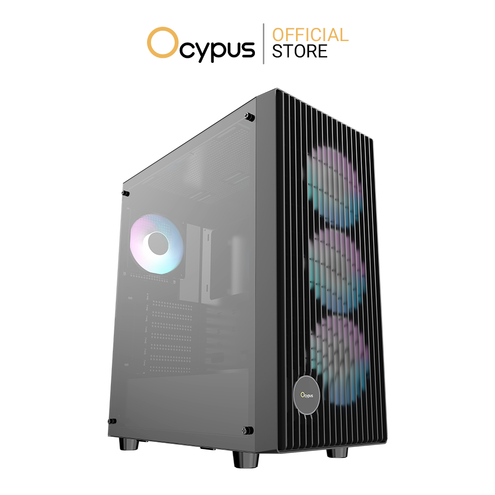 OCYPUS GAMMA C70 BLACK ARGB (COMPUTER CASE / เคสคอมพิวเตอร์)