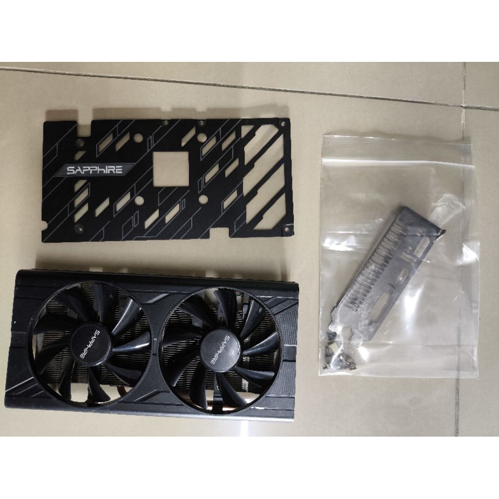 ชุดอะไหล่การ์ดจอ sapphire rx580 8gb