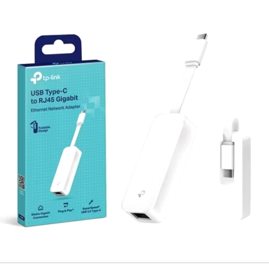 Lan to C ถูกที่สุด Converter Type-C TO LAN TP-LINK (UE300C) Gigabit