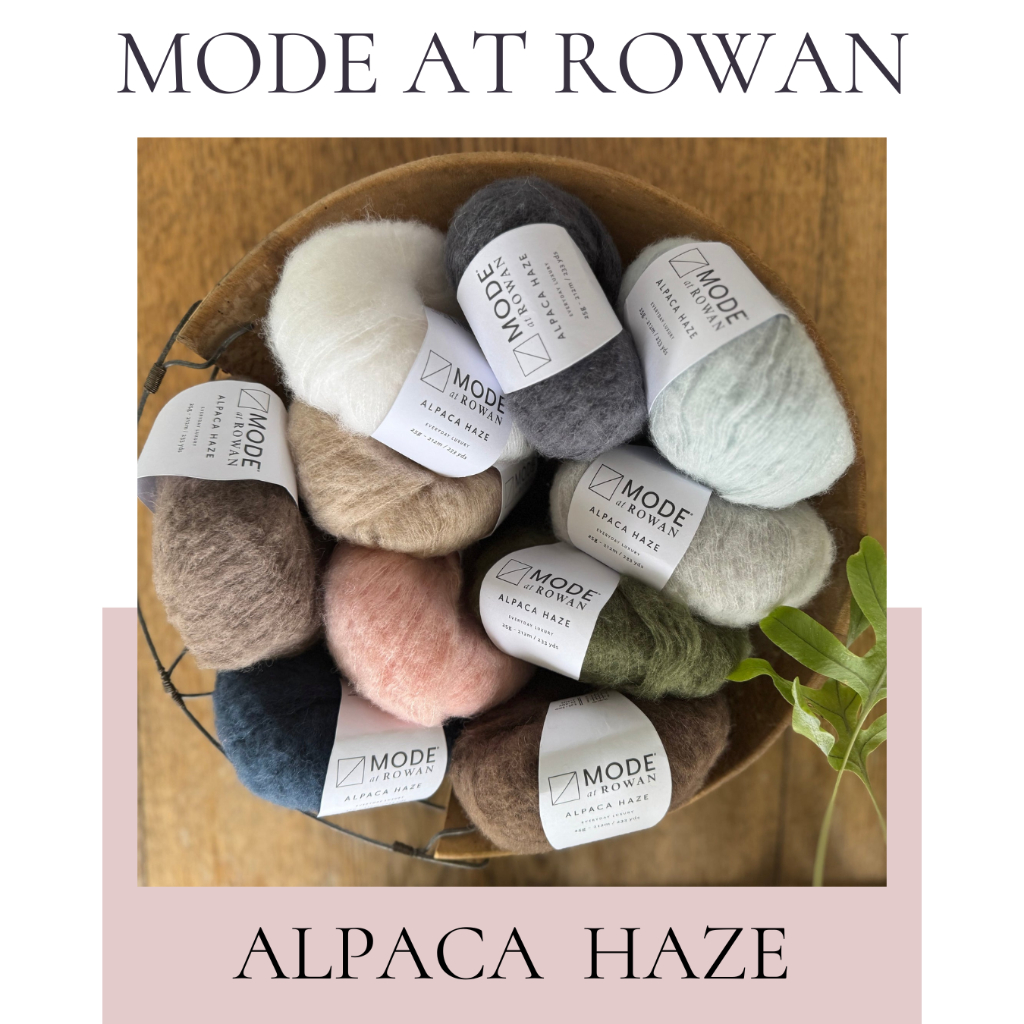 MODE at ROWAN Alpaca Haze ไหมพรม ขนาด 25g. Made in Romania (M100004)