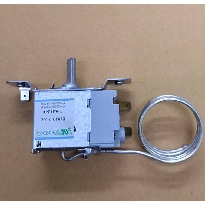 เทอโมสตัทตู้เย็น Hitachi (ฮิตาชิ) WPF15W-L เเกนบากสั้น สำหรับตู้เย็นฮิตาชิ เเละตู้เย็นทั่วไป