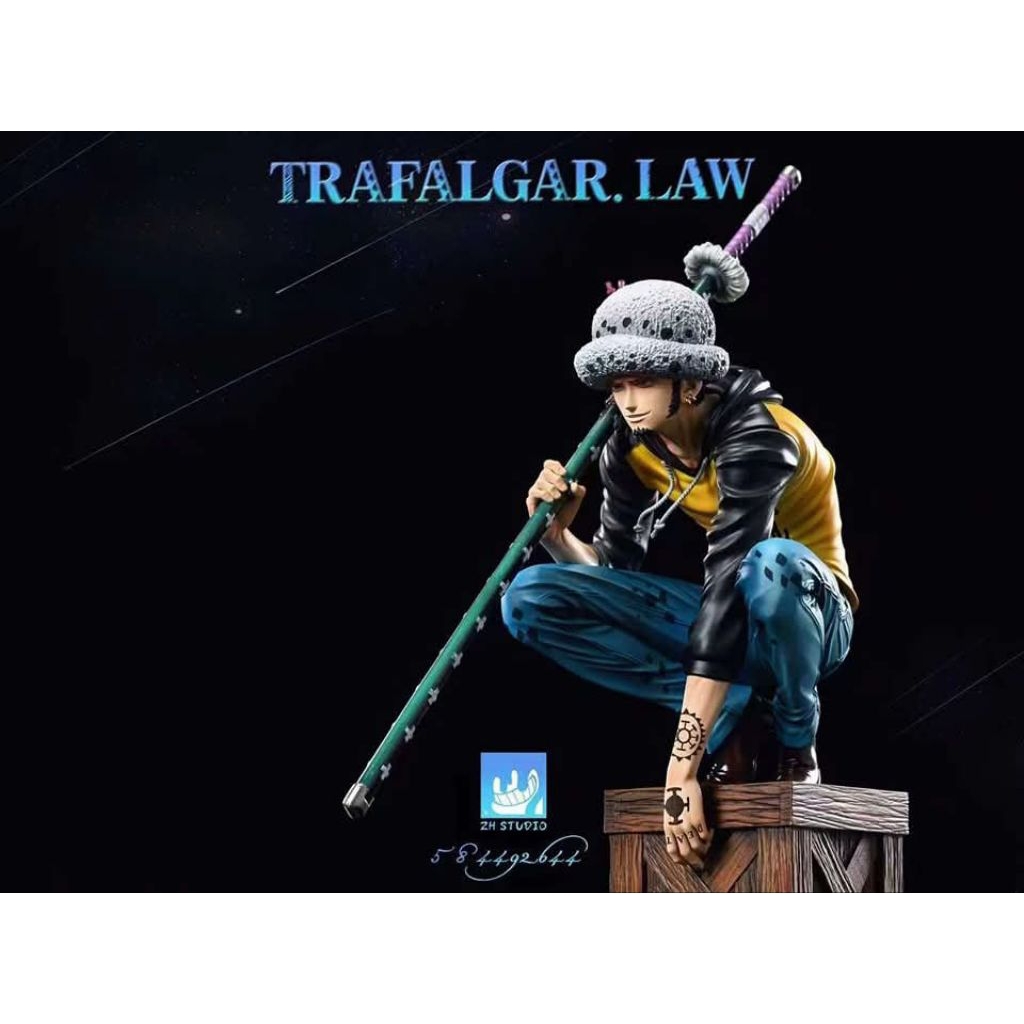 ZH Studio - " ONE PIECE " Trafalgar D. Law ( POP Scale ) [ Genuine Authentic Limited Edition GK ✅ ]