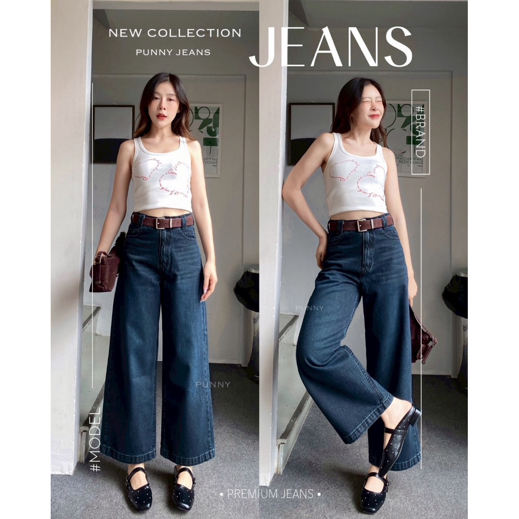 Kimmy Jeans กางเกงขากระบอกงานไฮเอนด์ - รูปที่ 3
