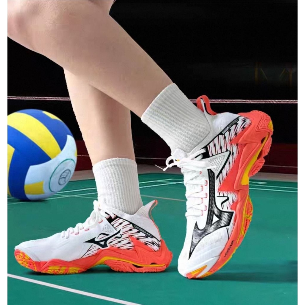 PRE-ORDER JP MIZUNO PINGPONG SHOES รองเท้าปิงปอง WAVE DRIVE EL 81GA2001-01 สินค้ารับประกันของแท้100%