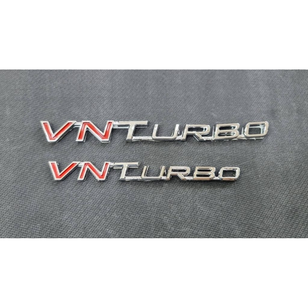 โลโก้ VN Turbo สำหรับติดท้ายรถและข้างประตู