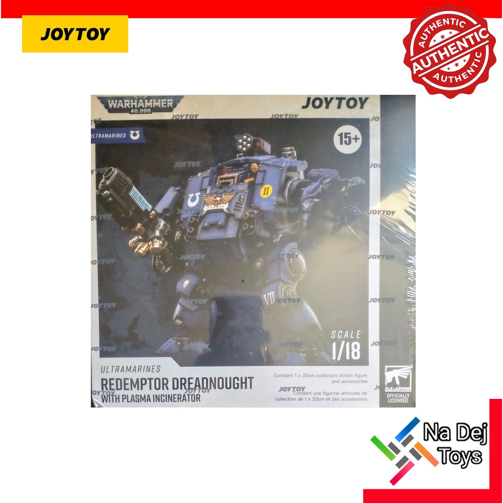 JoyToy Warhammer 40K Redemptor Dreadnought with Plasma Incinerator 1/18 Figure จอยทอย รีเดมป์เตอร์ เดรดนอดจ์ พลาสม่า