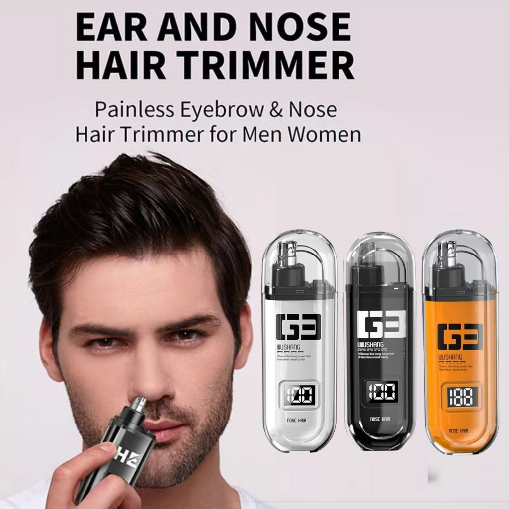 เครื่องตัดขนจมูกไฟฟ้า,แบบพกพา ยูเอสบี ชาร์จไร้สายมีดโ กน,ของขวัญโพรงจมูกทําความสะอาด