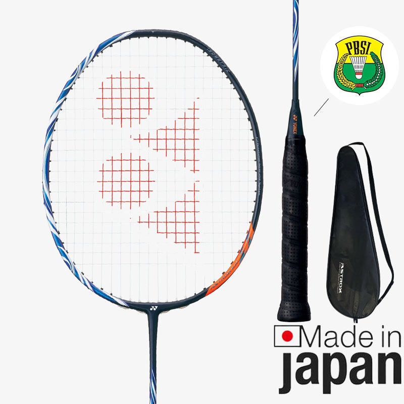 ASTROX-100ZZ Dark ไม้แบดมินตันคาร์บอนแท่งเดียว G54U 26-30lbs ปอนด์ 83 กรัมผลิตในญี่ปุ่นพร้อมแพ็คฟรี