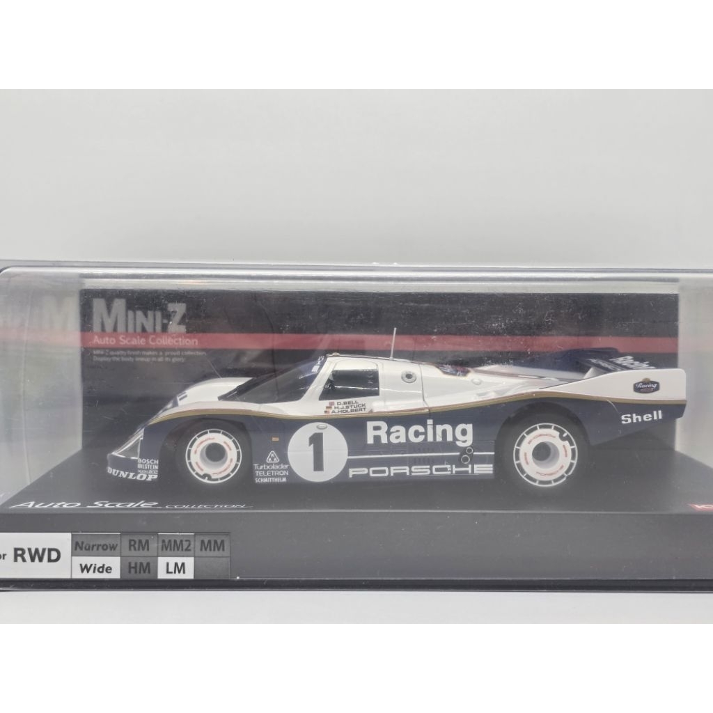 KYOSHO MINI-Z ASC Auto scale Body Porsche 962 C COUPE LH NO.1
บอดี้ MINI-Z