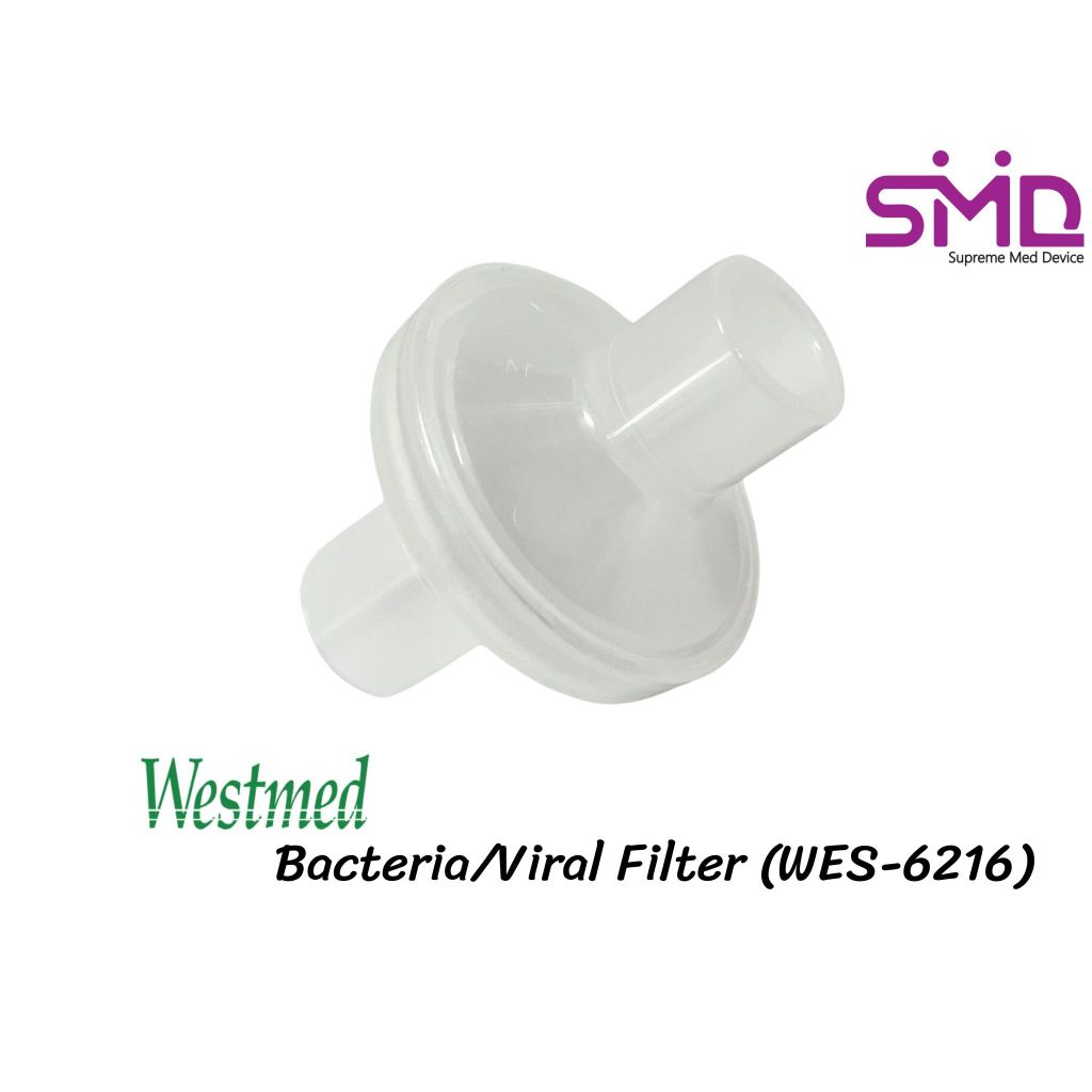 ฟิลเตอร์กรองแบคทีเรียและไวรัส Westmed Bacteria/Viral Filter (W6216)
