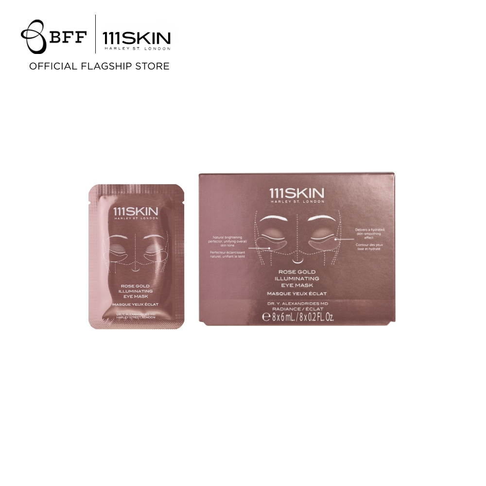 111SKIN - Rose Gold Illuminating Eye Mask 8*6 ml  (มาส์กเซเลบ, มาสก์ตา)