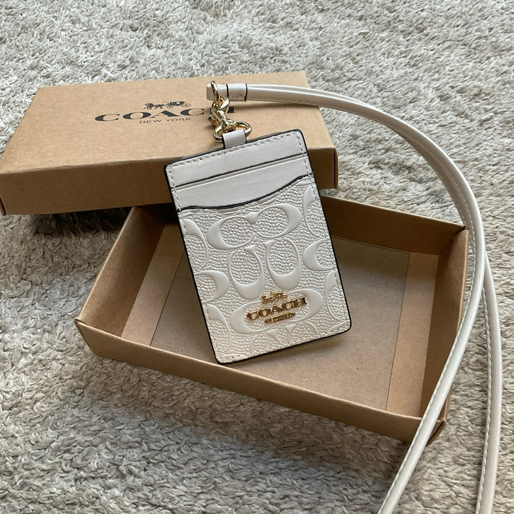 Update!! สีเข้าใหม่ Coach Lanyard In Signature