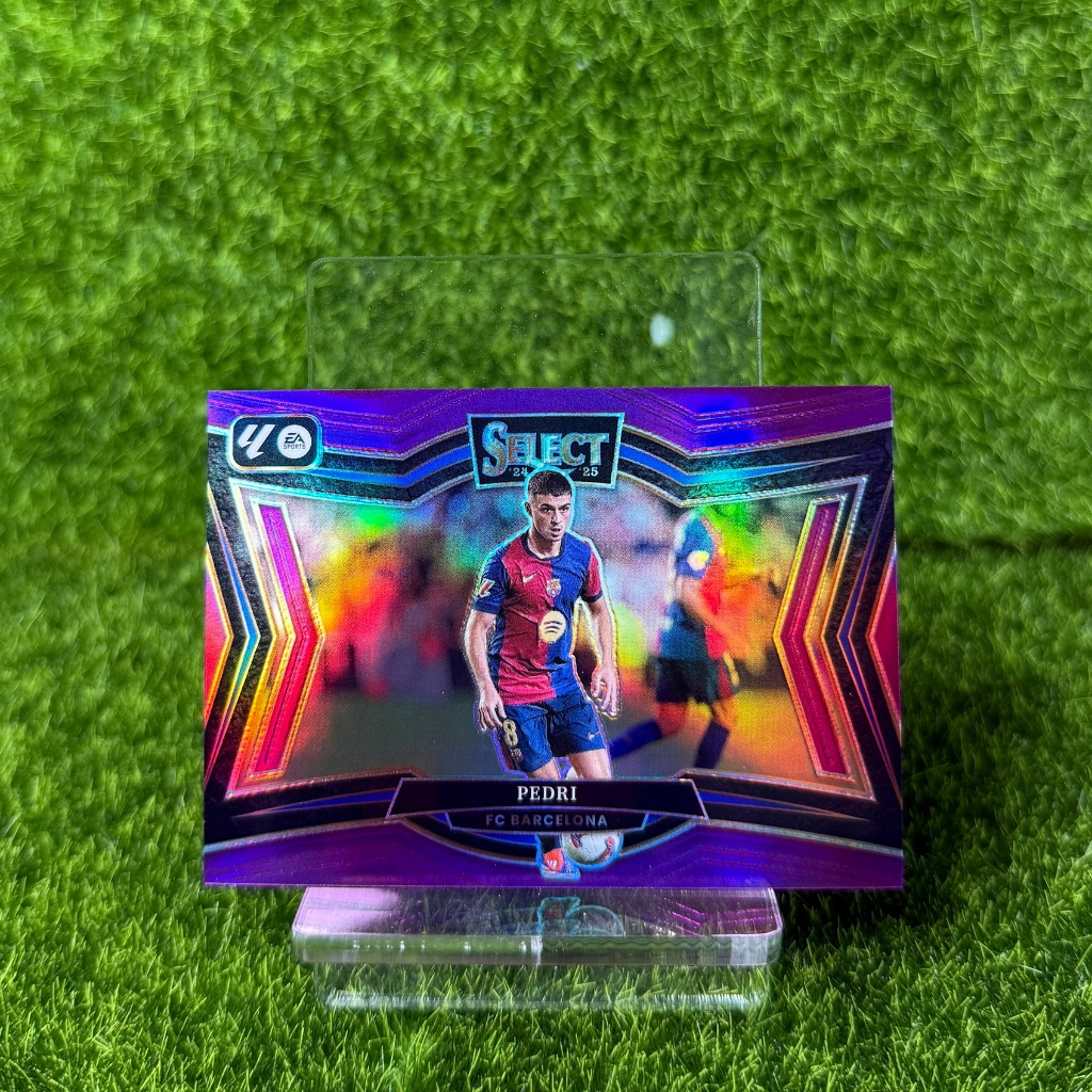 RUN /99 Pedri Field Level Purple PANINI Select La Liga  #216