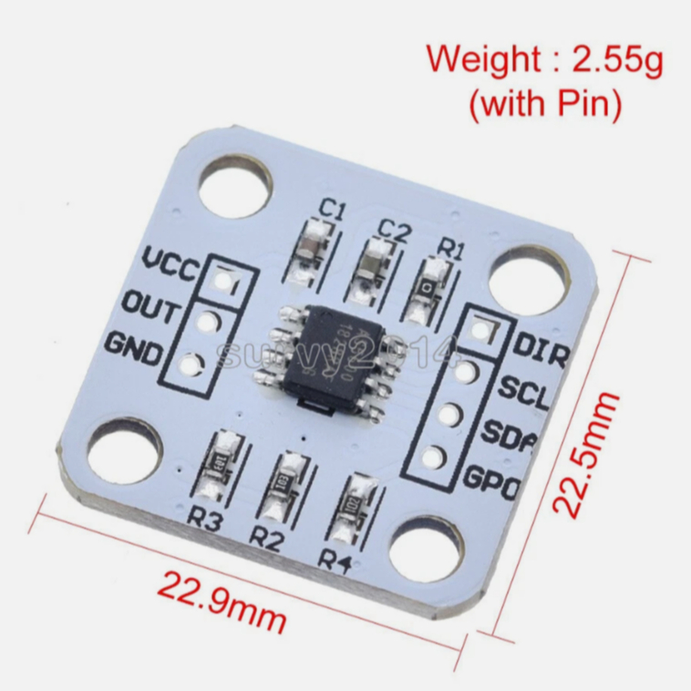 โมดูล AS5600 Magnetic Encoder