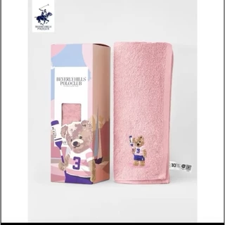 ขายผ้าเช็คตัวพร้อมส่ง BEVERLYHILLSPOLOCLUB NEW COLLECTION！ผ้าขนหนูหมี รุ่น BHPB017/รุ่นใหม่ BHPB018 เเท้