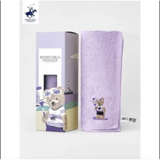 ขายผ้าเช็คตัวพร้อมส่ง BEVERLYHILLSPOLOCLUB NEW COLLECTION！ผ้าขนหนูหมี รุ่น BHPB017/รุ่นใหม่ BHPB018 เเท้